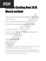 Amazon Carding New 2k18 March Method