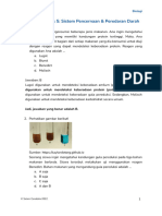 Biologi - Kuis 5 - Sistem Pencernaan & Peredaran Darah - Pembahasan