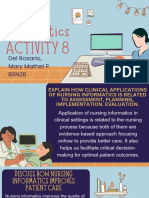 Nursing Informatics ACTIVITY 8