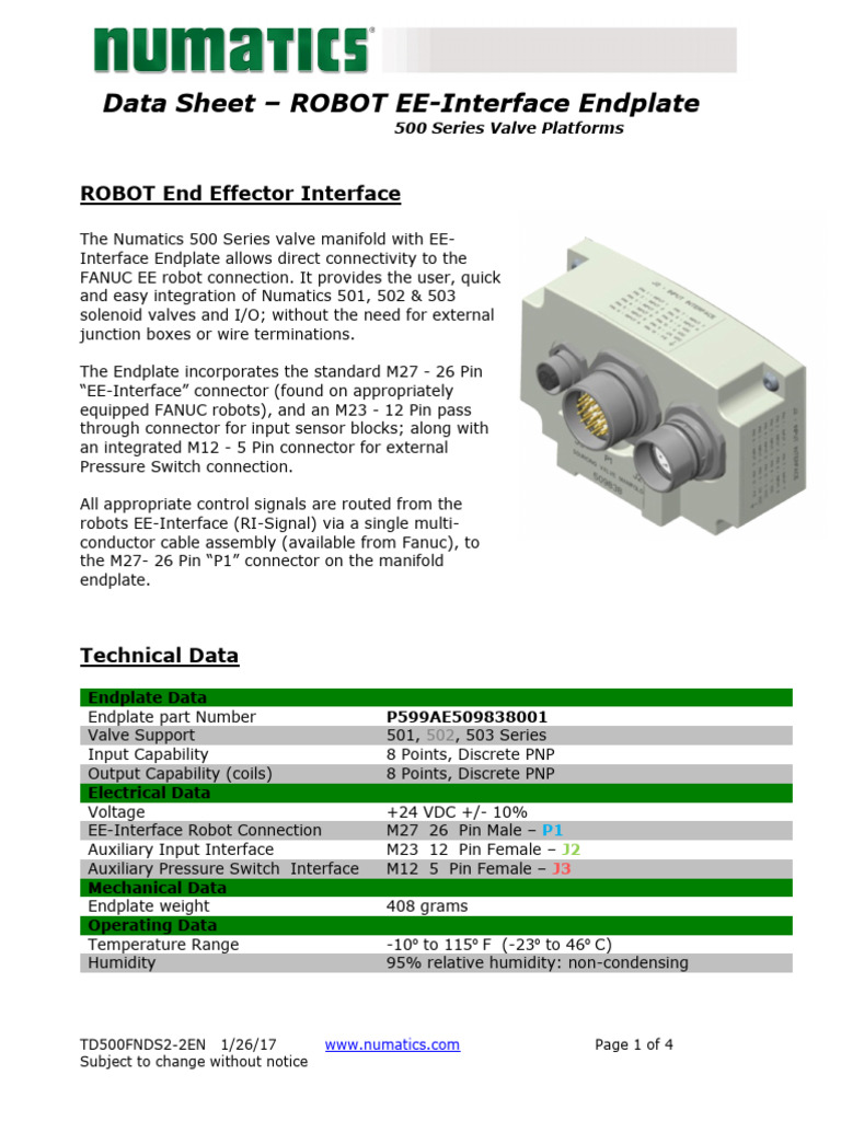 European Catalog Pneumatic Valve Directional Control 501 502 503 Fanuc ...