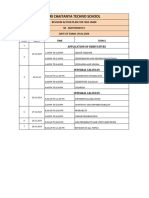 SR Revision Action Plan (Maths)