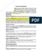 Contrato de Arrendamiento de Oficina