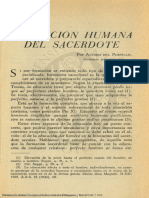 Formación Humana Del Sacerdote