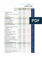 Timeline (Gantt Chart) Template