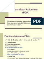 PDA for Context-Free Language Lwwr