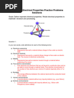 7-Electrical Properties Practice Problems Solutions