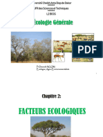 Chap 2 - Cours D'ecologie - L2 BCGS - 2020-3