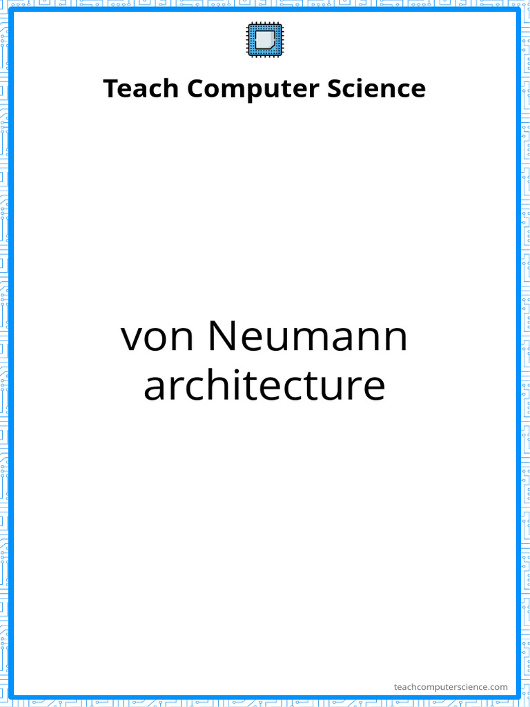 Von Neumann Architecture Quiz | PDF | Central Processing Unit ...