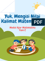 Modul Ajar Matematika - Yuk, Mengisi Nilai Kalimat Matematika! - Fase C