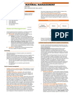 LMGT 211 Material Management With NOTES