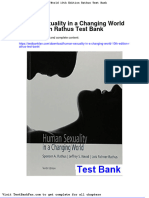 Dwnload Full Human Sexuality in A Changing World 10th Edition Rathus Test Bank PDF