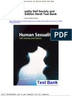 Dwnload Full Human Sexuality Self Society and Culture 1st Edition Herdt Test Bank PDF