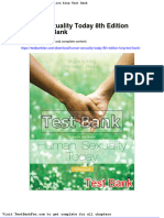 Dwnload Full Human Sexuality Today 8th Edition King Test Bank PDF