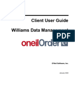 Oneil Order Client User Guide