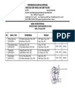 Jadwal Seminar TGL 27 Januari 2024