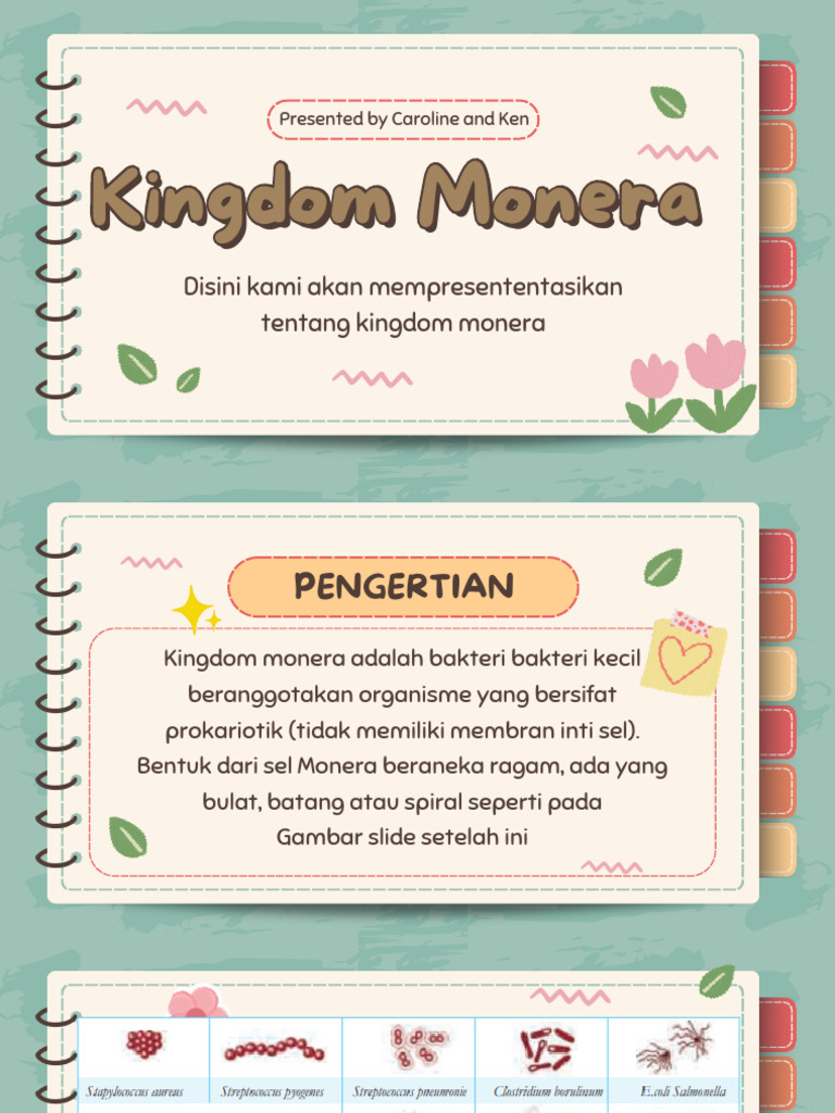 Kingdom Monera | PDF | Sains & Matematika