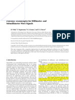 Photonic Technologies For Millimeter - and Submillimeter Technologies