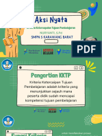 Aksi Nyata Kriteria Ketercapaian Tujuan Pembelajaran-Nuryanti1