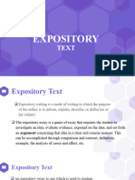 Expository Text