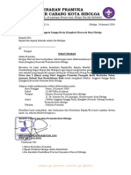 Surat Edaran Seleksi Anggota Sangga Kerja Kwarcab Pramuka Sibolga