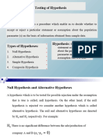 7 Testing of Hypothesis T and F ANOVA