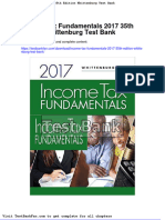 Dwnload Full Income Tax Fundamentals 2017 35th Edition Whittenburg Test Bank PDF