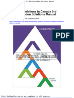 Dwnload Full Industrial Relations in Canada 3rd Edition Hebdon Solutions Manual PDF