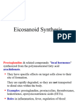 Eicosanoids 1