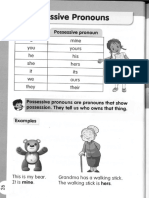 Unit 5 Possessive Pronouns