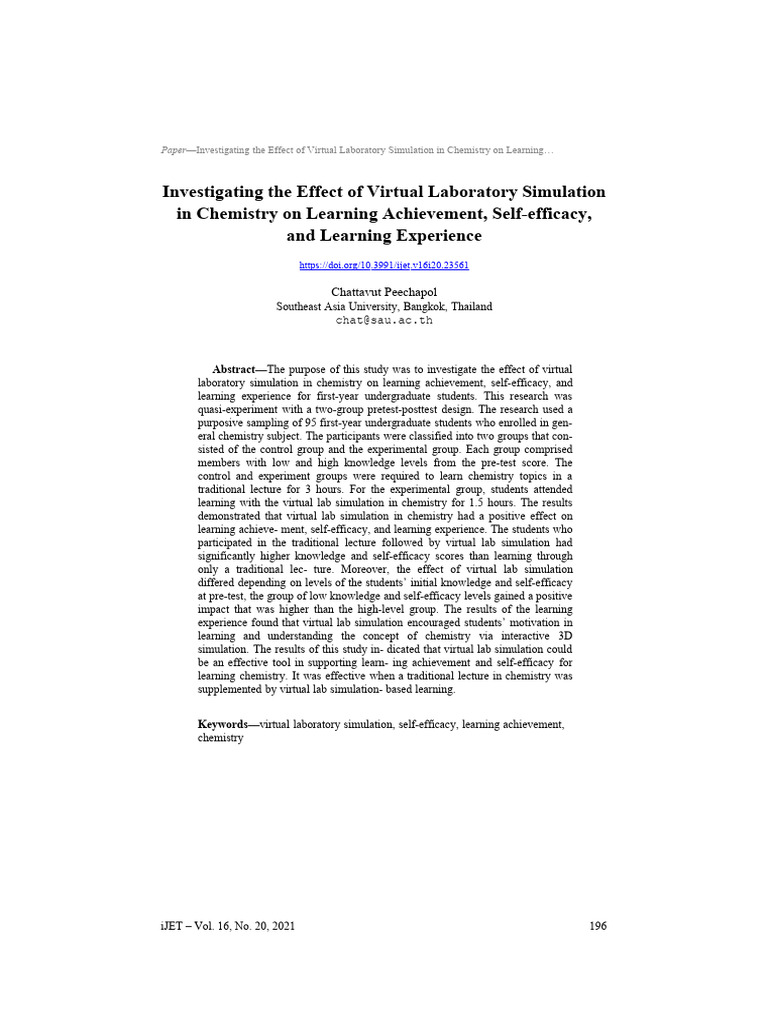 000 The Effect of Chemical Learning Interest On Students' Critical ...