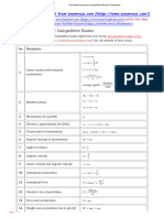 Formulae Physics