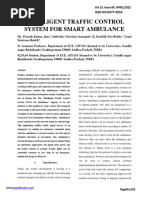 INTELLIGENT TRAFFIC CONTROL System For Smart Ambulance