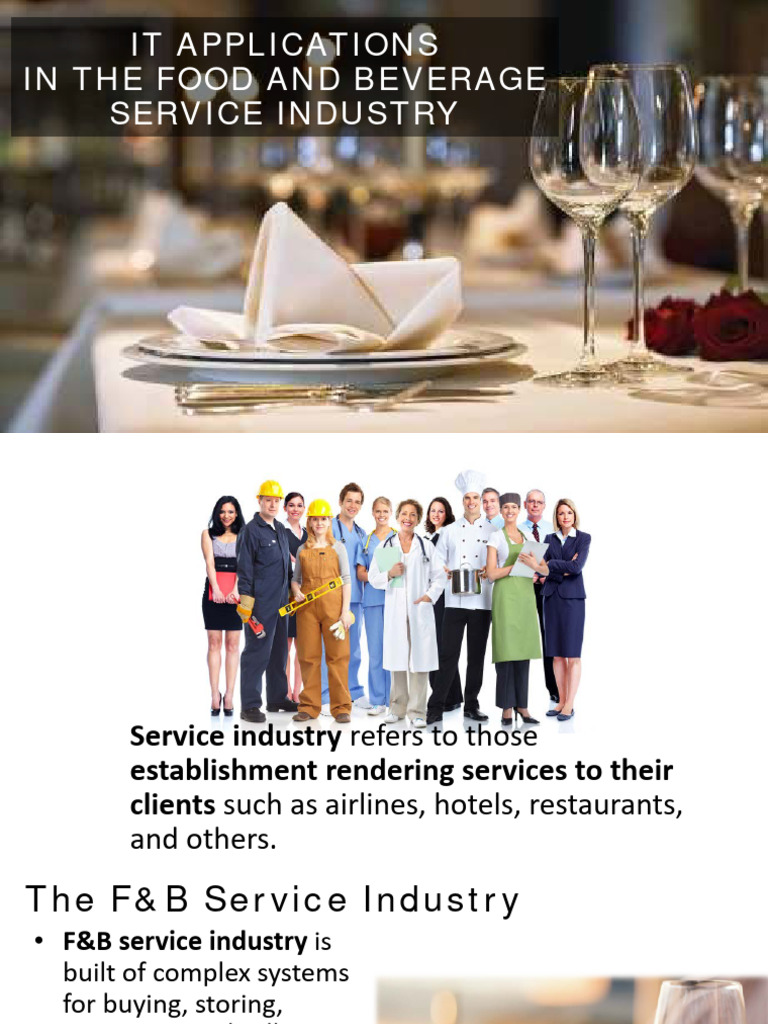 IT Solutions for F&B Service Industry | PDF