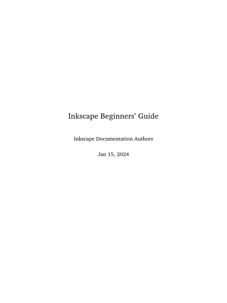 Inkscape Manuals Readthedocs Io en Latest PDF Finder (Software