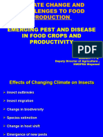 Climate Change and Pest Management
