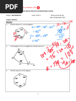 F3 Maths Online Lesson 23