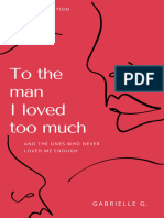 To The Man I Loved Too Much (Gabrielle G)