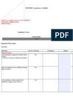 New List of Ambulance Equipment