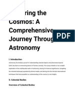Exploring The Cosmos: A Comprehensive Journey Through Astronomy