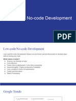 Low-Code No-Code Development Reference