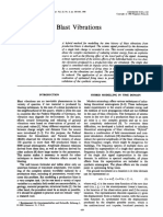 Modelling of Blasting Vibration 1