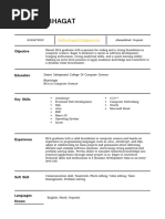 Madhav Resume