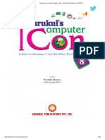8th STD Icon Kips Computer Science Book