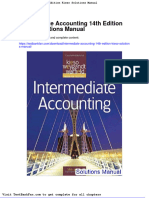 Dwnload Full Intermediate Accounting 14th Edition Kieso Solutions Manual PDF