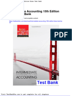 Dwnload Full Intermediate Accounting 15th Edition Kieso Test Bank PDF