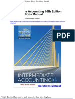 Dwnload Full Intermediate Accounting 16th Edition Kieso Solutions Manual PDF