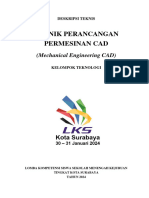 Deskripsi Teknis - MECAD - LKS SMK Kota Surabaya 2024