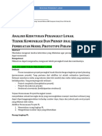 Pertemuan Ke-6 - Analisis Kebutuhan Perangkat Lunak