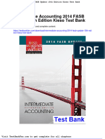 Dwnload Full Intermediate Accounting 2014 Fasb Update 15th Edition Kieso Test Bank PDF