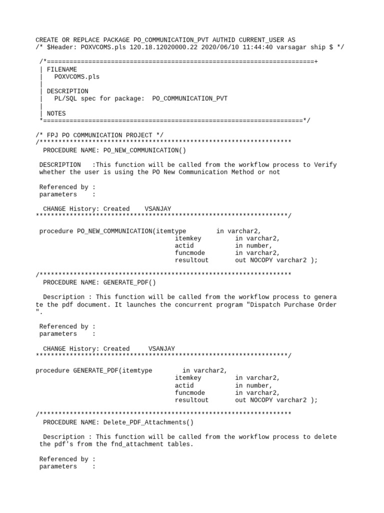 PO COMMUNICATION PVT PDF